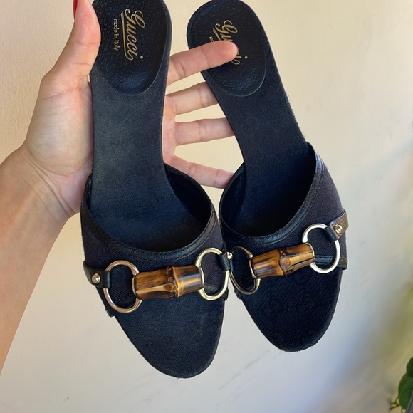 Gucci black bamboo heels - Picture 14 of 16